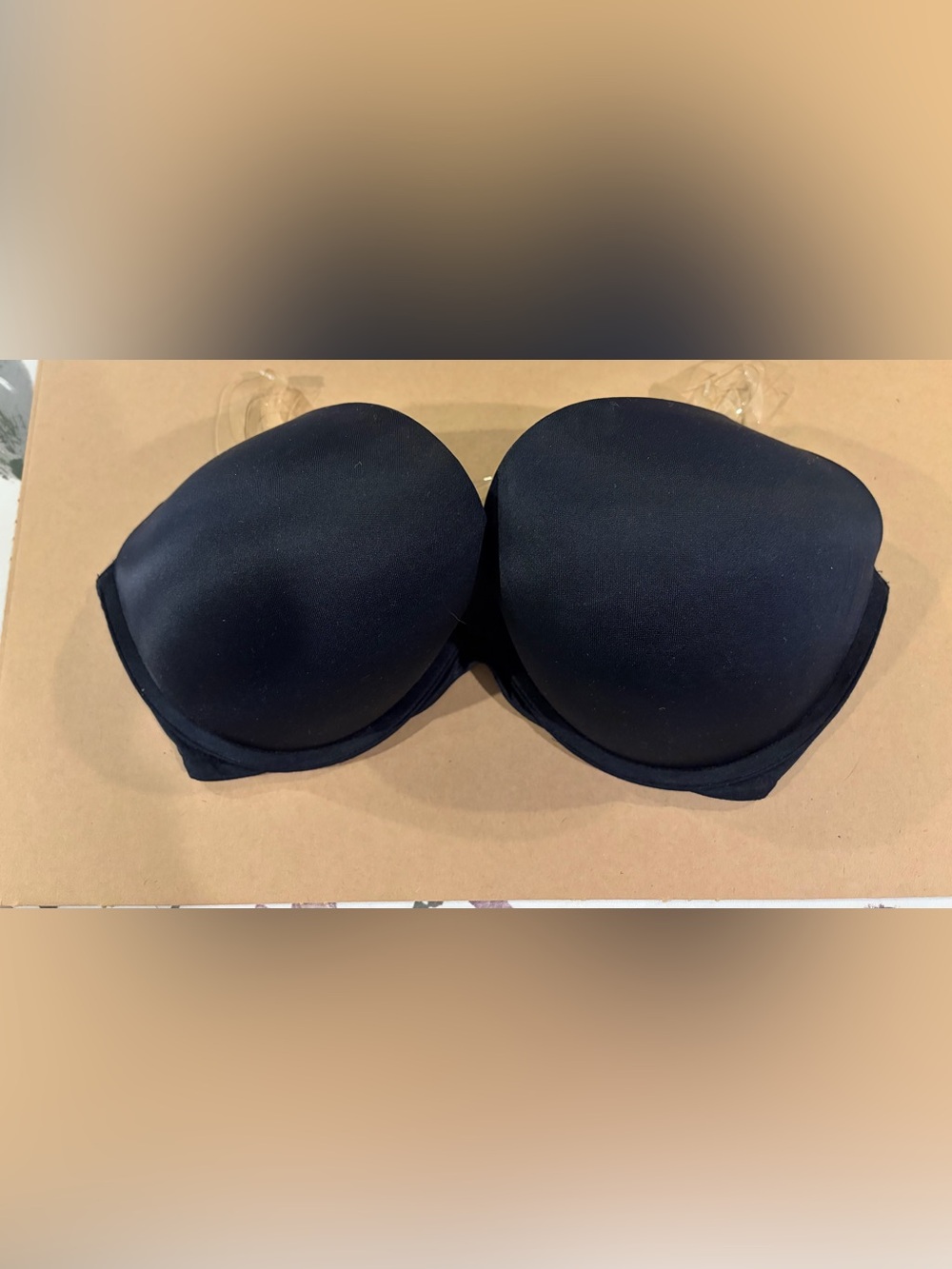 Victoria's Secret Black Strapless Smooth Bra